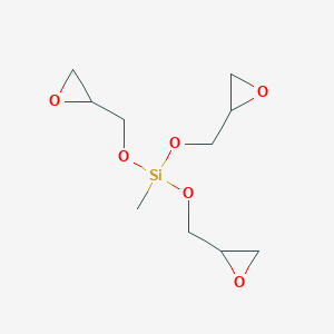 Methyltris[(oxiran-2-yl)methoxy]silane