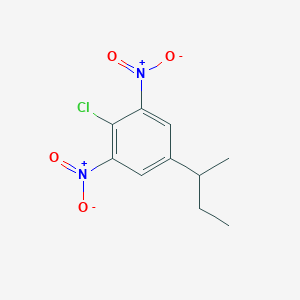 5-(Butan-2-yl)-2-chloro-1,3-dinitrobenzene