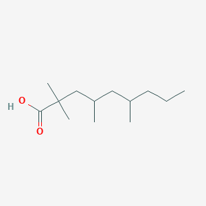 2,2,4,6-Tetramethylnonanoic acid