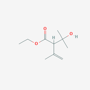 Ethyl 2-(2-hydroxypropan-2-yl)-3-methylbut-3-enoate