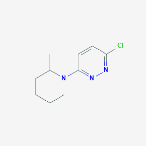 molecular formula C10H14ClN3 B1462003 3-Chloro-6-(2-methylpiperidin-1-yl)pyridazine CAS No. 1094353-40-8