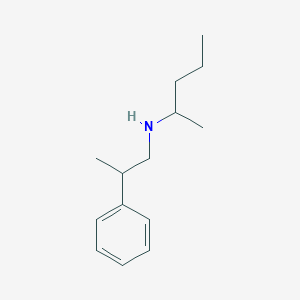 (Pentan-2-yl)(2-phenylpropyl)amine