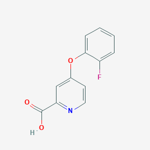 4-(2-Fluorophenoxy)pyridine-2-carboxylic acid