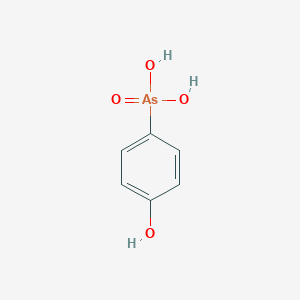 molecular formula C6H7AsO4 B146202 4-羟基苯基胂酸 CAS No. 98-14-6