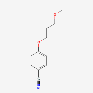 molecular formula C11H13NO2 B1462038 4-(3-Methoxypropoxy)benzonitrile CAS No. 943150-79-6