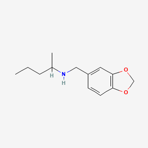 [(2H-1,3-benzodioxol-5-yl)methyl](pentan-2-yl)amine
