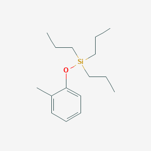 (2-Methylphenoxy)(tripropyl)silane