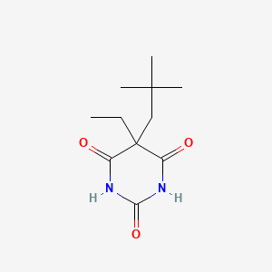 5-(2,2-Dimethylpropyl)-5-ethylpyrimidine-2,4,6(1h,3h,5h)-trione