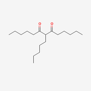 7-Pentyltridecane-6,8-dione