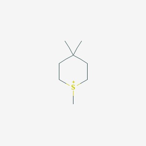 1,4,4-Trimethylthian-1-ium