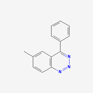 6-Methyl-4-phenyl-1,2,3-benzotriazine