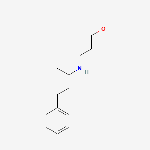 molecular formula C14H23NO B1462057 (3-Methoxypropyl)(4-phenylbutan-2-yl)amine CAS No. 1042578-29-9