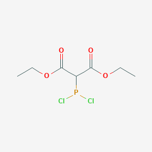 Diethyl (dichlorophosphanyl)propanedioate