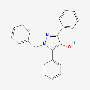 1-Benzyl-3,5-diphenyl-1H-pyrazol-4-ol