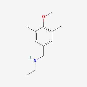 N-(4-Methoxy-3,5-dimethylbenzyl)ethanamine