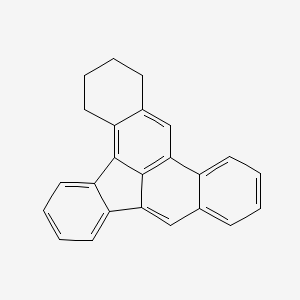 Dibenz(a,e)aceanthrylene, 1,2,3,4-tetrahydro-