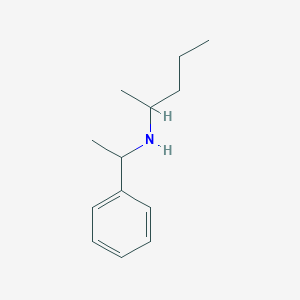 (Pentan-2-yl)(1-phenylethyl)amine