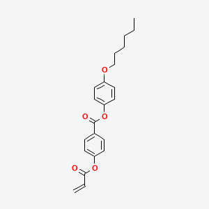 4-(Hexyloxy)phenyl 4-(acryloyloxy)benzoate