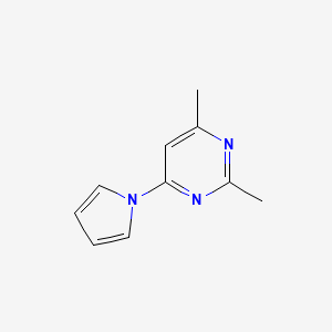 2,4-Dimethyl-6-(1H-pyrrol-1-yl)pyrimidine