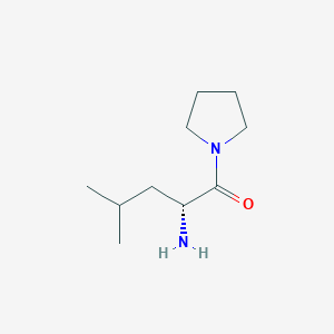 (R)-2-amino-4-methyl-1-(pyrrolidin-1-yl)pentan-1-one
