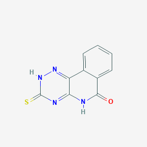 3-Sulfanylidene-2,5-dihydro-[1,2,4]triazino[5,6-c]isoquinolin-6-one