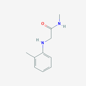 N-methyl-2-[(2-methylphenyl)amino]acetamide