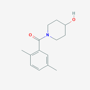 molecular formula C14H19NO2 B1462156 1-(2,5-Dimethylbenzoyl)piperidin-4-ol CAS No. 1090532-21-0