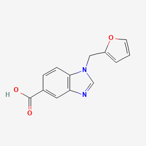 1-(2-furylmethyl)-1H-benzimidazole-5-carboxylic acid