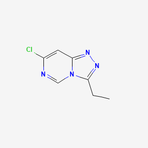 7-Chloro-3-ethyl-[1,2,4]triazolo[4,3-c]pyrimidine