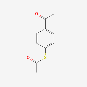 molecular formula C10H10O2S B14621969 S-(4-Acetylphenyl) ethanethioate CAS No. 60787-32-8