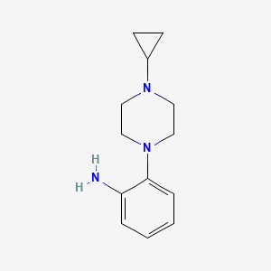 2-(4-Cyclopropylpiperazin-1-yl)aniline