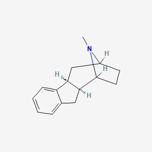 Benz(a)azulen-6,9-imine, 4b,5,6,7,8,9,9a-octahydro-11-methyl-, (4bR-(4b-alpha,6-beta,9-beta,9a-alpha))-