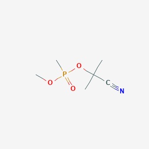 2-Cyanopropan-2-yl methyl methylphosphonate