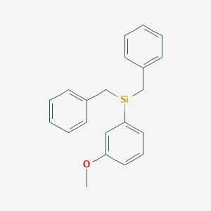 Dibenzyl(3-methoxyphenyl)silyl