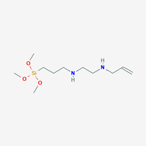 N~1~-(Prop-2-en-1-yl)-N~2~-[3-(trimethoxysilyl)propyl]ethane-1,2-diamine