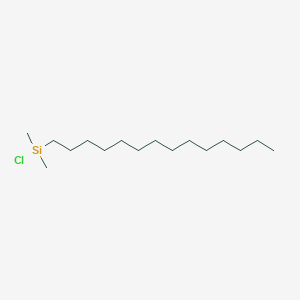 molecular formula C16H35ClSi B14622270 Chloro(dimethyl)tetradecylsilane CAS No. 59551-80-3