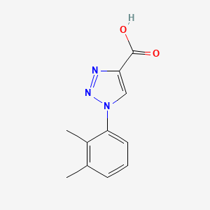 molecular formula C11H11N3O2 B1462229 1-(2,3-二甲基苯基)-1H-1,2,3-三唑-4-羧酸 CAS No. 1042534-59-7