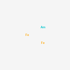 molecular formula AmFe2 B14622356 Americium;iron CAS No. 59330-36-8