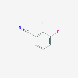 molecular formula C7H3FIN B1462249 3-Fluoro-2-iodobenzonitrile CAS No. 916792-62-6