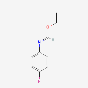 Ethyl (4-fluorophenyl)methanimidate