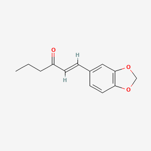 1-(3,4-Methylenedioxyphenyl)-1-hexen-3-one