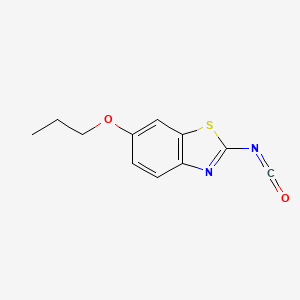 2-Isocyanato-6-propoxy-1,3-benzothiazole