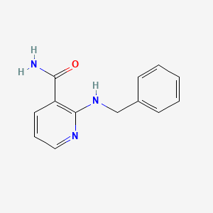 2-Benzylamino-3-pyridinecarboxamide