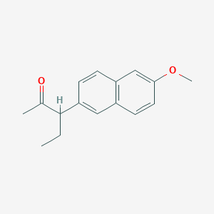 3-(6-Methoxynaphthalen-2-yl)pentan-2-one