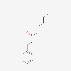 molecular formula C15H22O B14622673 1-Phenyl-3-nonanone CAS No. 56741-23-2