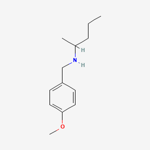 [(4-Methoxyphenyl)methyl](pentan-2-yl)amine