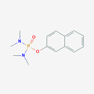 Phosphorodiamidic acid, tetramethyl-, 2-naphthalenyl ester