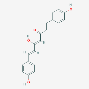 B146228 1,7-Bis(4-hydroxyphenyl)-3-hydroxy-1,3-heptadien-5-one CAS No. 207792-17-4