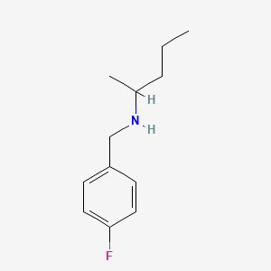 [(4-Fluorophenyl)methyl](pentan-2-yl)amine