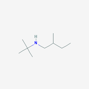 molecular formula C9H21N B1462282 叔丁基(2-甲基丁基)胺 CAS No. 160287-03-6